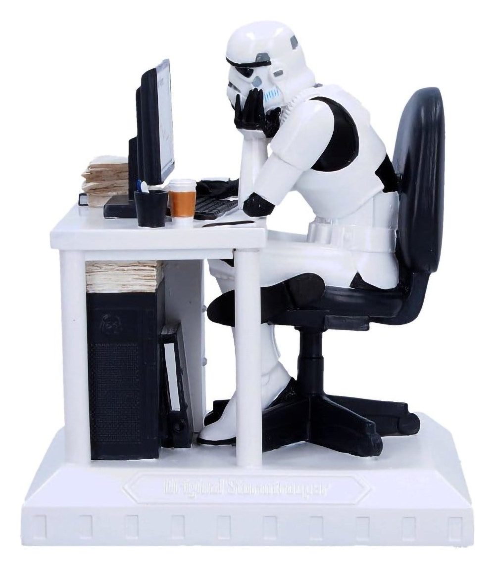 Nemesis Now Sammelfigur Original Stormtrooper Figur Slave to the Wage 14 cm (1 St), - handbemalt - Material: Resin