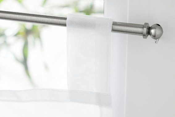 indeko Scheibenstange Metz, Ø 7 mm, 1-läufig, ausziehbar, mit Bohren, gekle günstig online kaufen