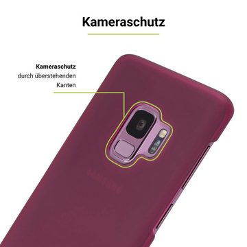 Artwizz Smartphone-Hülle Rubber Clip for Samsung Galaxy A7 (2018), berry