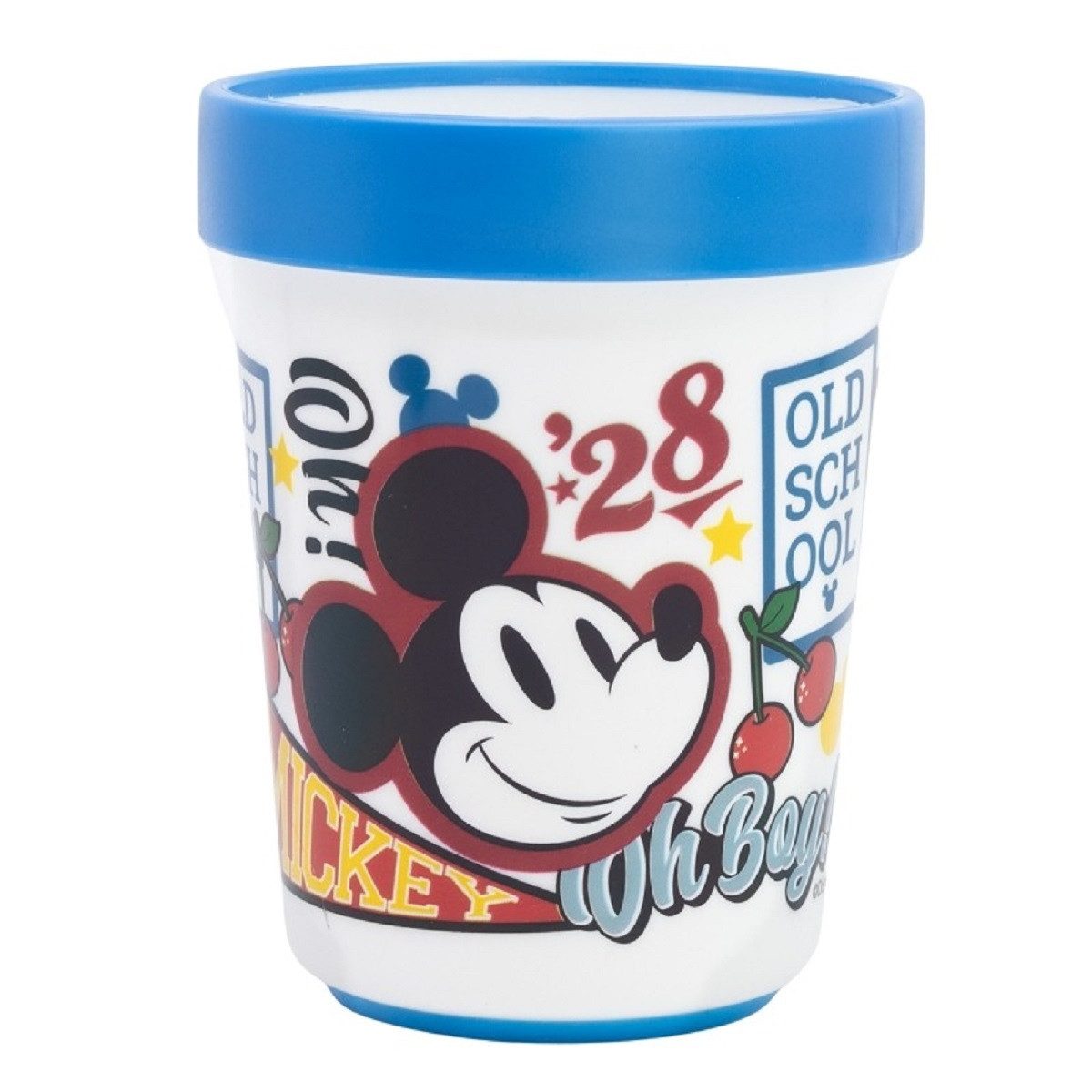 Disney Mickey Mouse Tasse Kindergeschirr ab 4 Jahren Tasse für Kinder mikrowellengeeignet 260 ml