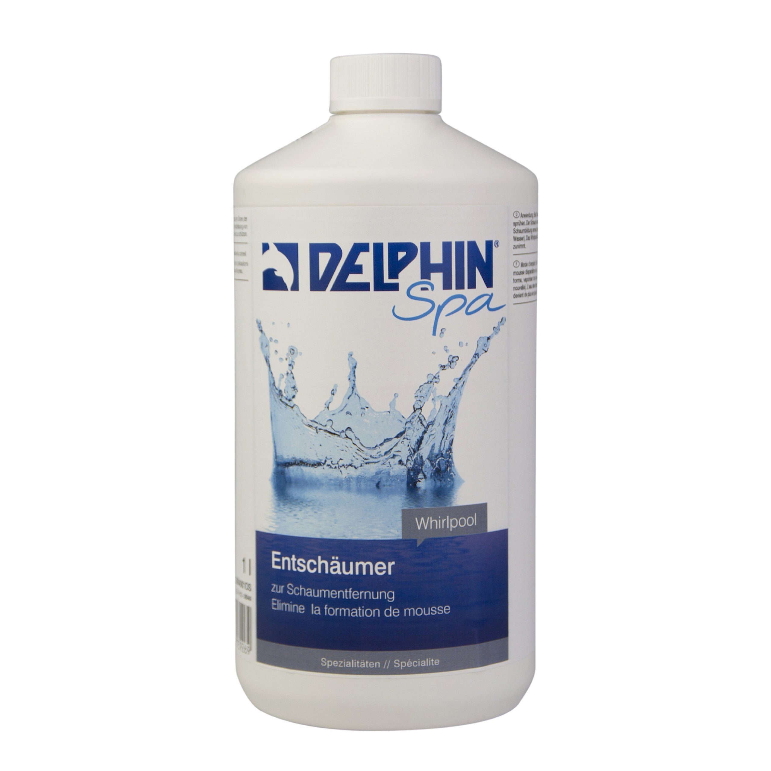 Chemoform Poolpflege Delphin Spa Entschäumer 1 Liter für Whirlpool Whirlpoolpflege