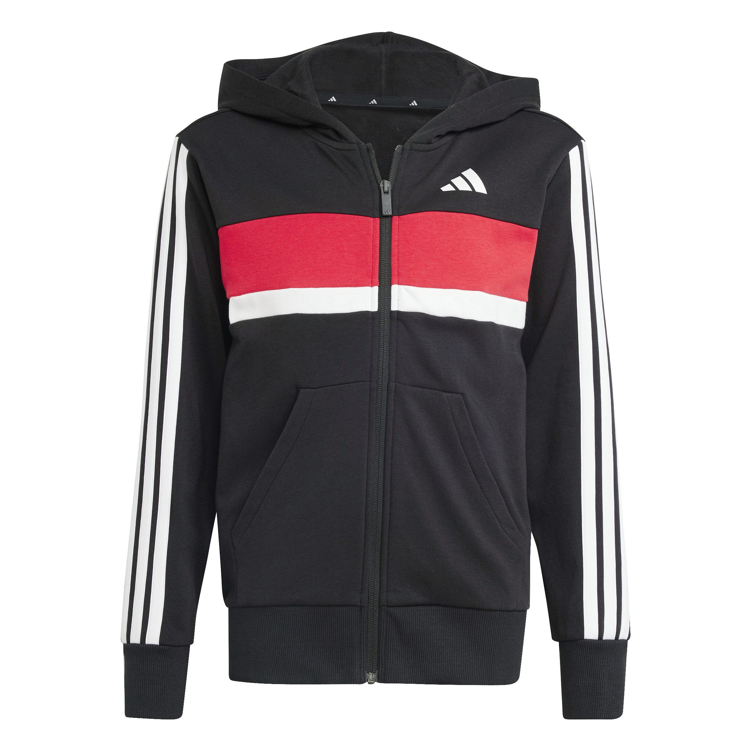 adidas Sportswear Funktionsjacke J 3S TIB FT TS BLACK/WHITE/PURRUB