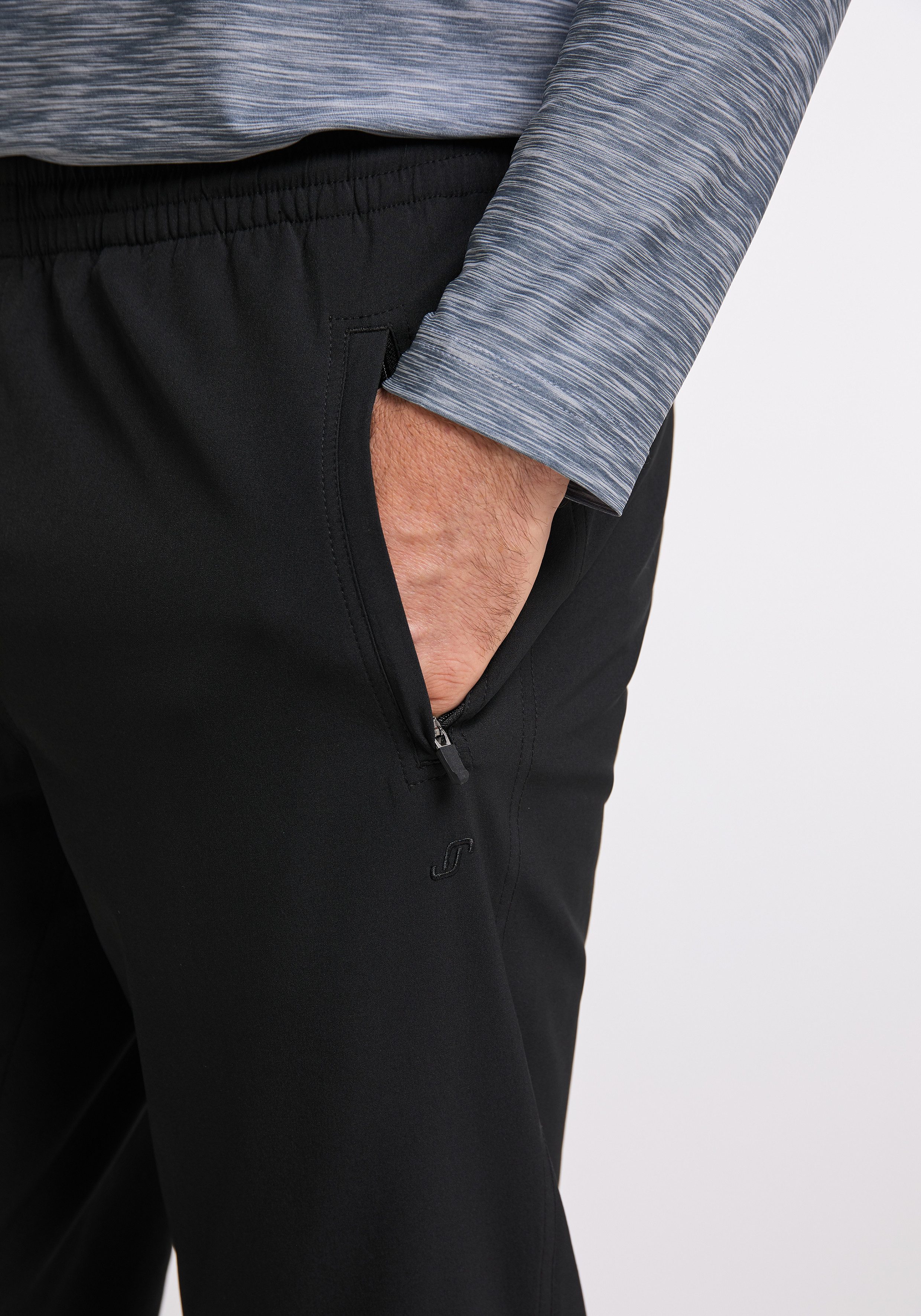 Joy Sportswear Jogger Pants WOVEN PANTS TOM mit Eingrifftaschen, aus Polyester und Elasthan, gerade Beinform