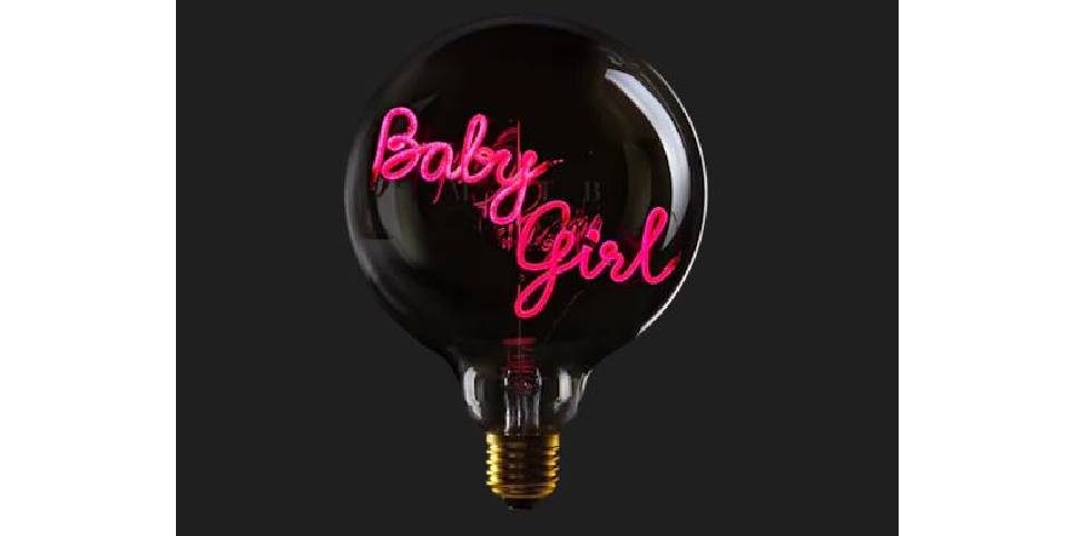 Fitz Art & Light GmbH & Co. KG LED-Leuchtmittel AMPOULE BABY GIRL, Pink, Dimmbar
