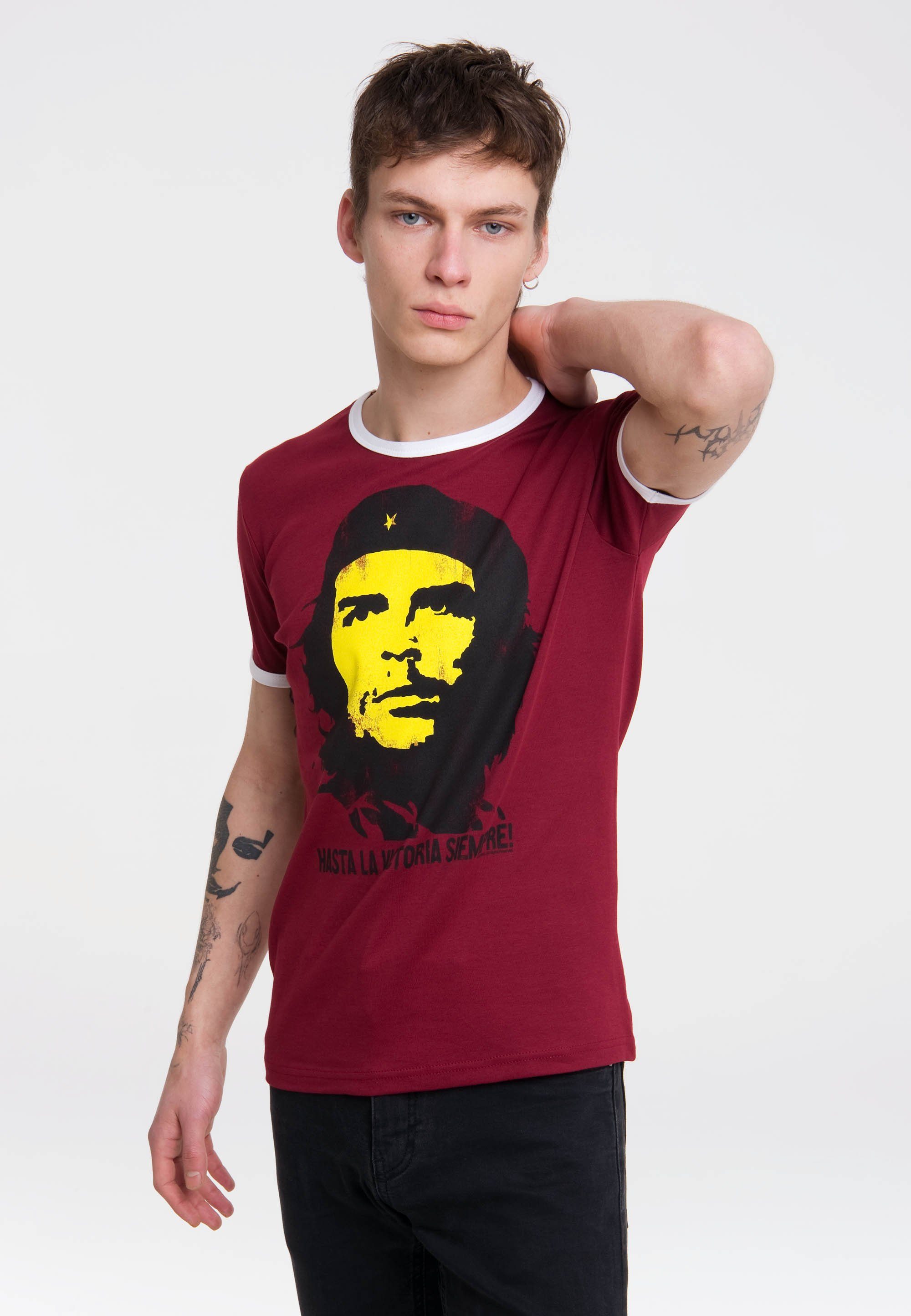 LOGOSHIRT T-Shirt Guevara-Print Guevara Che Che mit