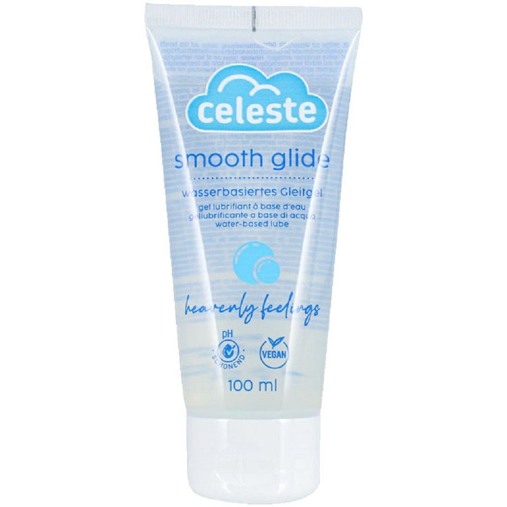 Celeste Gleitgel Smooth Glide, Tube mit 100ml, wasserbasiertes Gleitgel für himmlische Gefühle