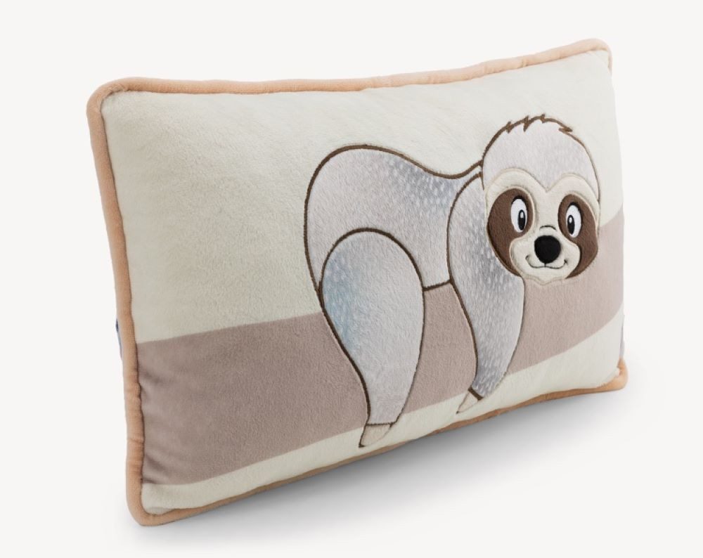 Nici Kuscheltier Nici Kissen Faultier Izzy Icetumbler 43 x 25 cm Plüschkissen