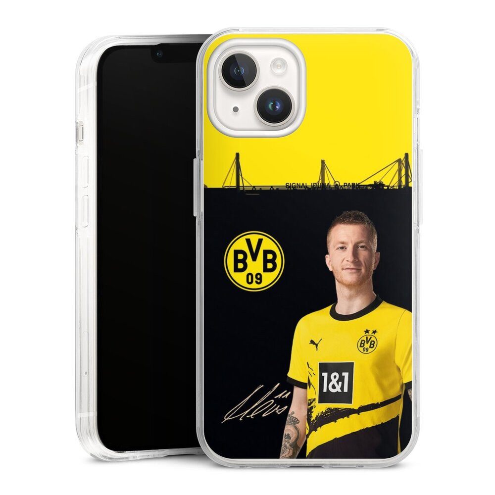 DeinDesign Handyhülle Borussia Dortmund Marco Reus BVB Marco Reus 23/24, Apple iPhone 14 Hülle Bumper Case Handy Schutzhülle Smartphone Cover