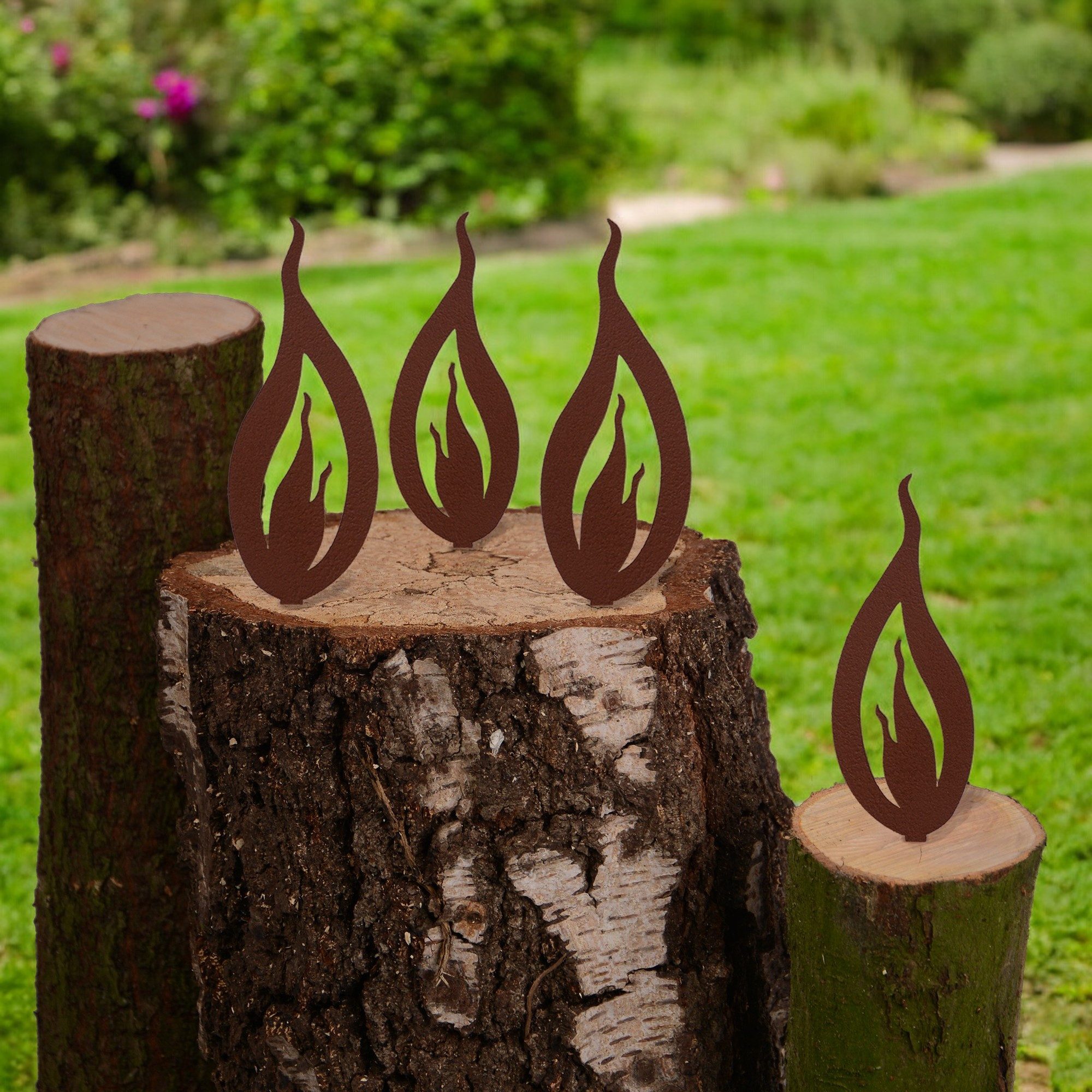 UNUS GARDEN Gartenstecker Gartenstecker Roststecker 10er Set günstig online kaufen