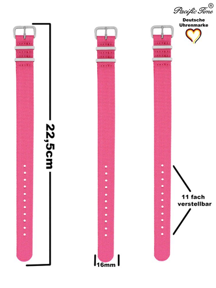 Pacific Time Quarzuhr Kinder Wechselarmband, Pferd Set rosa Match Design Versand Mix Gratis violett grün Armbanduhr und und 