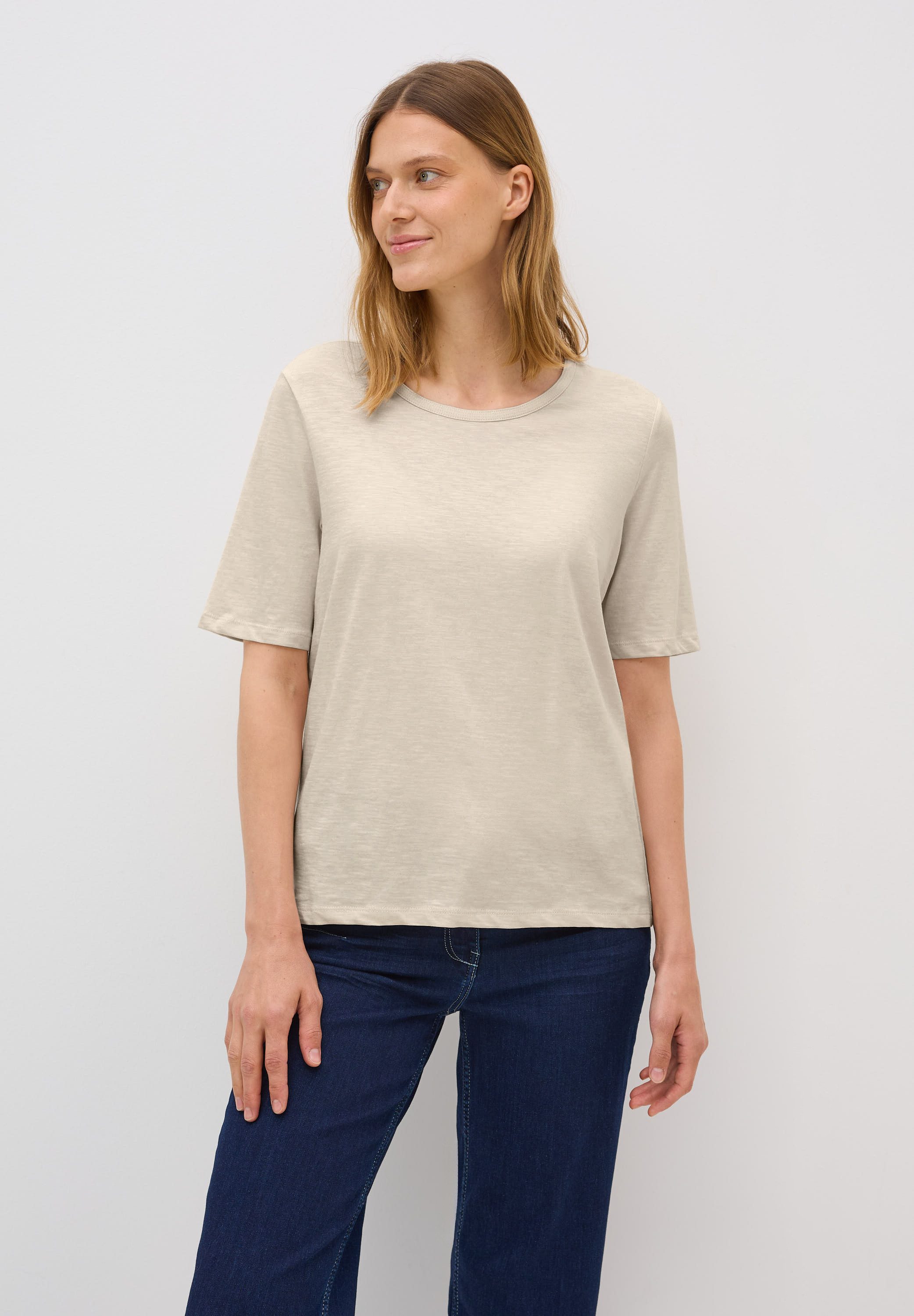 CECIL T-Shirt aus reiner Baumwolle günstig online kaufen