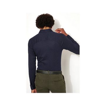 Desoto Langarmhemd dunkel-blau (1-tlg)