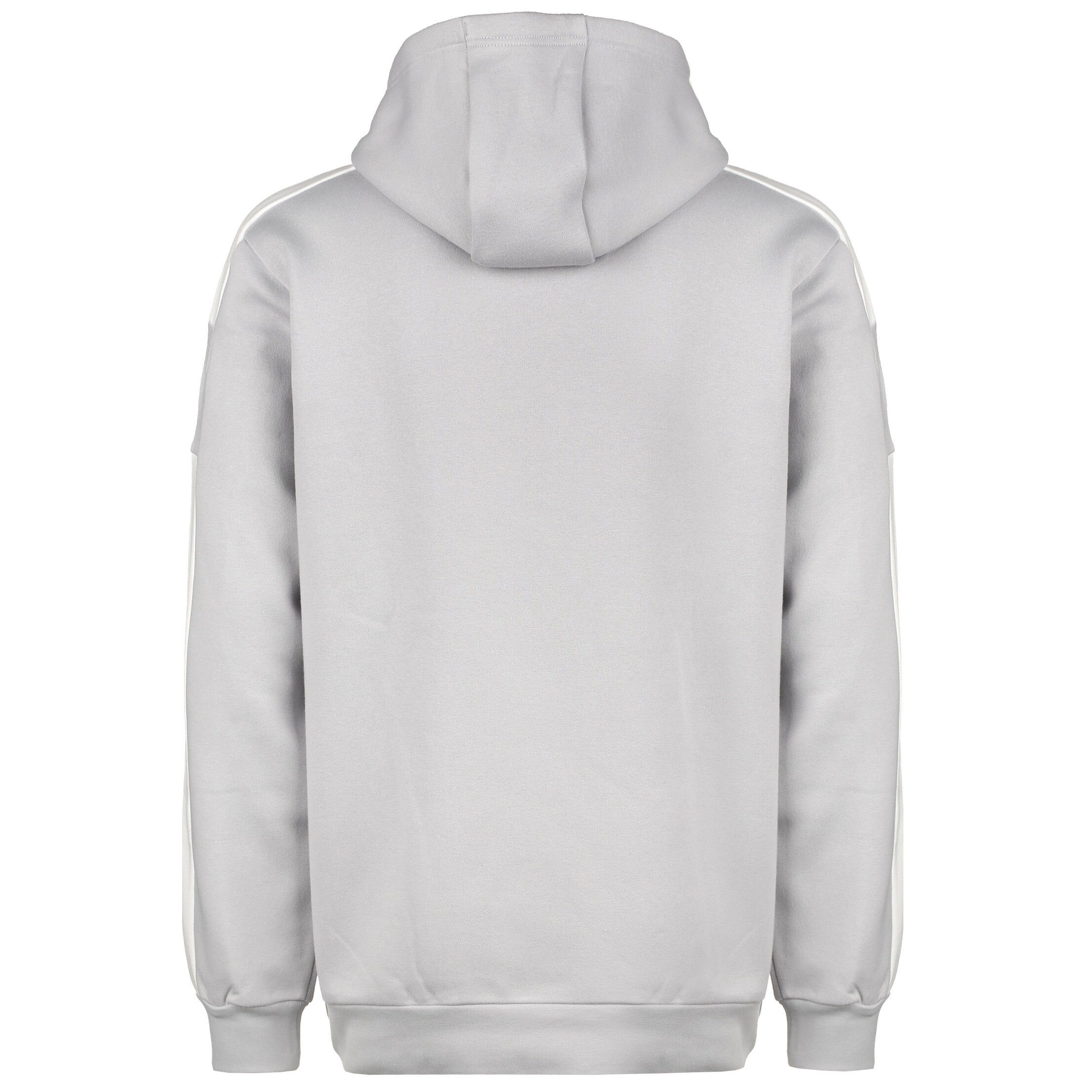 hellgrau 21 Hoodie Kapuzenpullover Squadra Performance Herren weiß / adidas