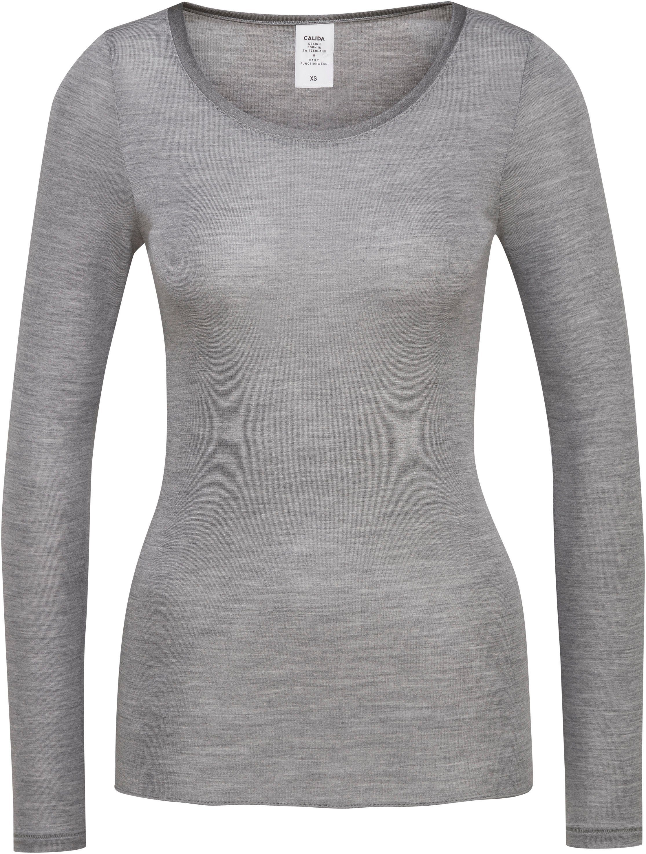 CALIDA Langarmshirt True Confidence mit Rundhalsausschnitt günstig online kaufen