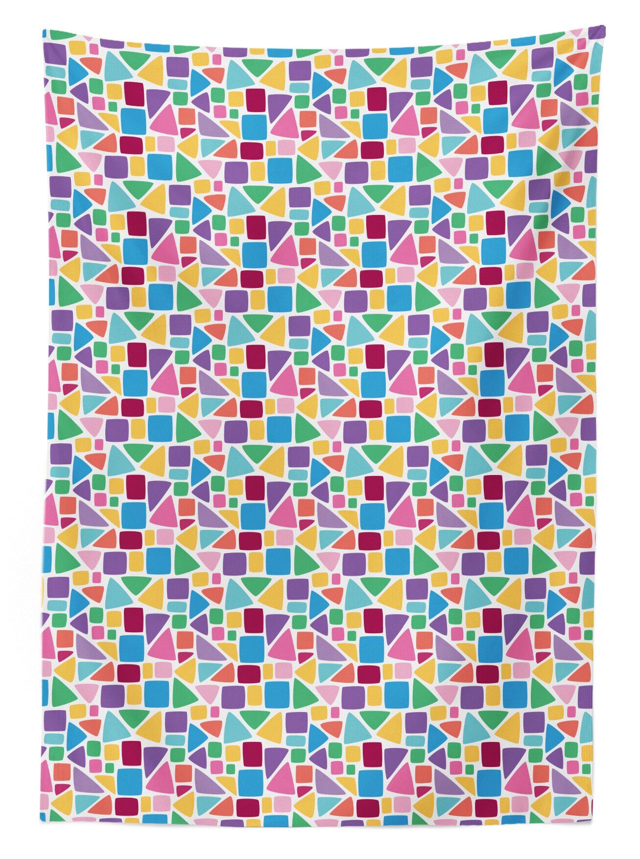 Mosaik-Fliesen Bereich Bunt Waschbar Farben, den Für Klare Tischdecke Abakuhaus Farbfest Abstrakte Außen geeignet