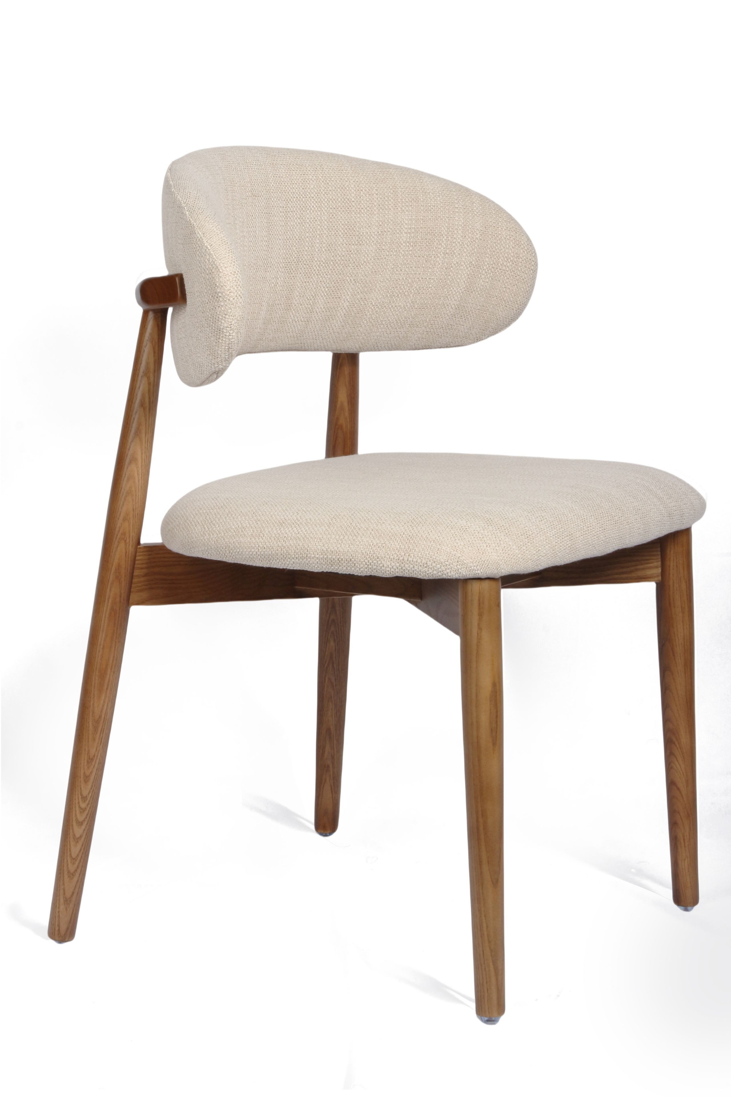 Vintagehaus Essgruppe Travertin Tisch Tivoli + Esszimmerstühle Linea