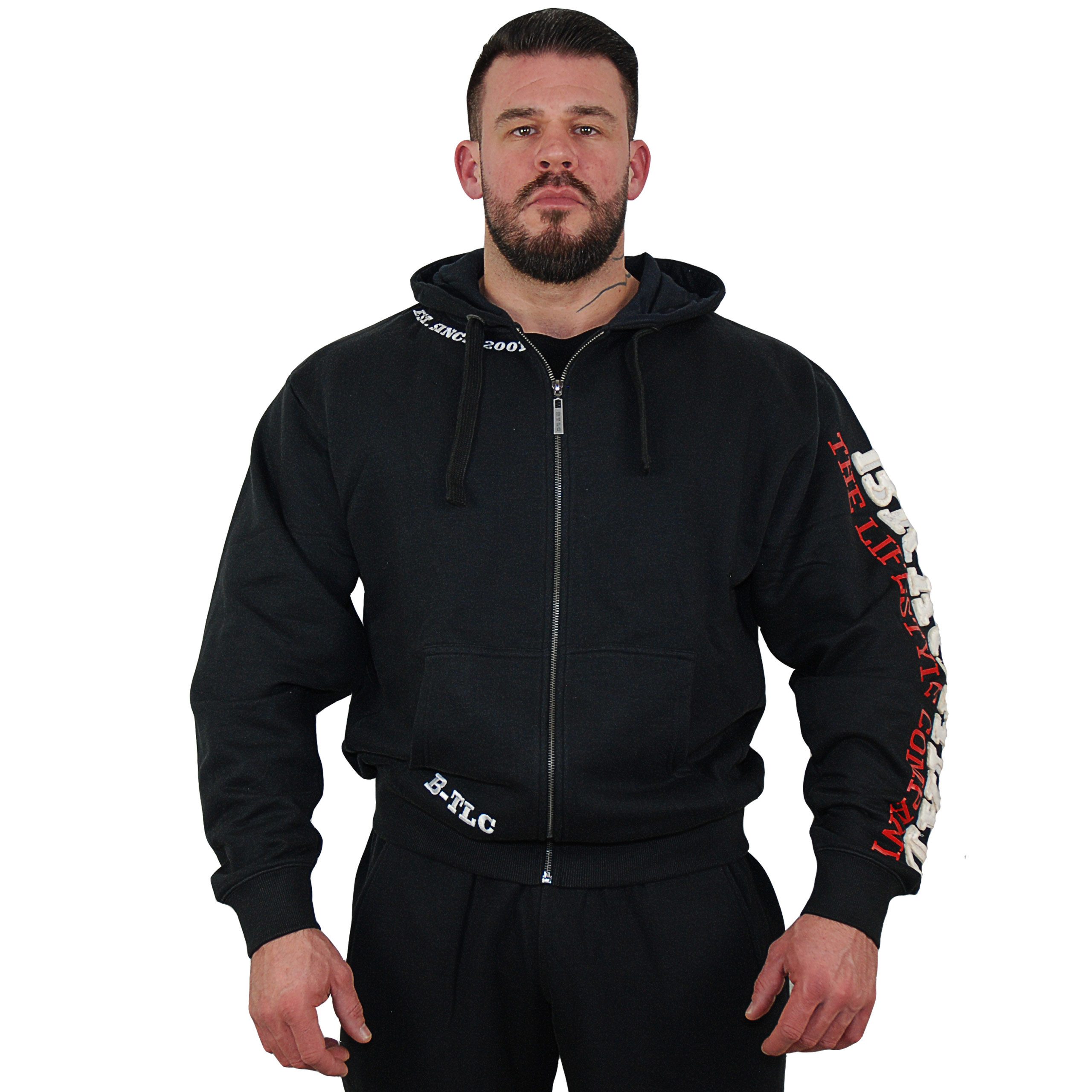 BRACHIAL THE LIFESTYLE COMPANY Kapuzensweatjacke Brachial Zip-Hoody "Gym" s günstig online kaufen
