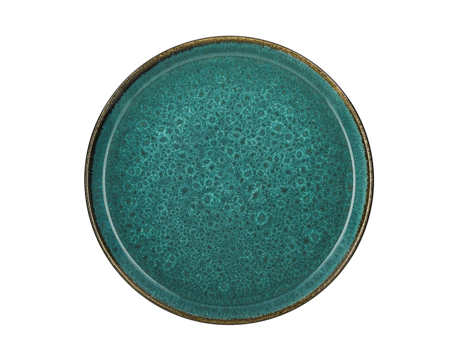 Bitz Speiseteller Speiseteller matt green / shiny green 27 cm, Speiseteller Gastro 27 cm Grün/Grün