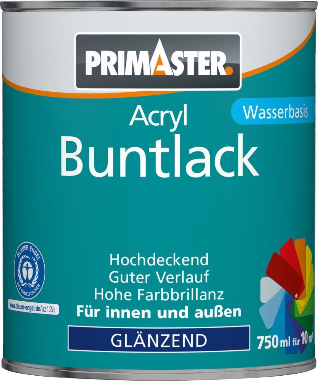 Primaster Acryl-Buntlack Primaster Buntlack Acryl 6005 750 ml moosgrün RAL