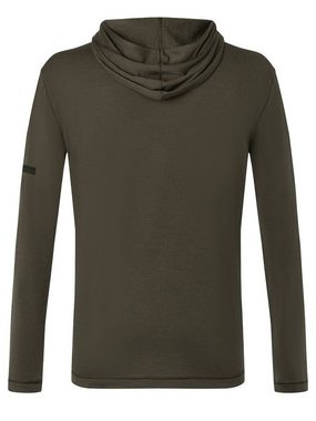 SUPER.NATURAL Hoodie Merino Hoodie M SPACE175 HOOD funktioneller Merino-Materialmix