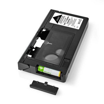 Nedis Videokassette Videorecorder VHS-C Kassette Adapter Kassettenadapter für VHS-Recorder