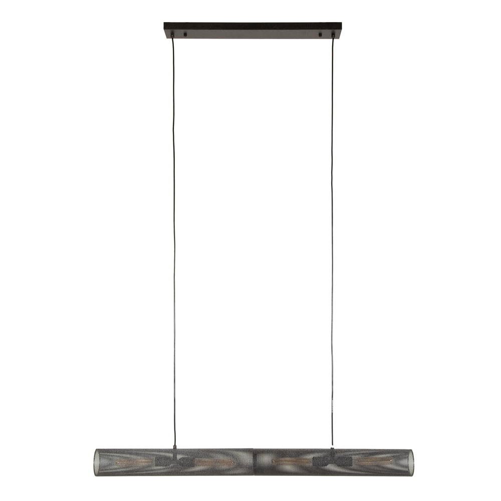 famlights Pendelleuchte famlights, Pendelleuchte Adelina in Schwarz E27 4-flammig