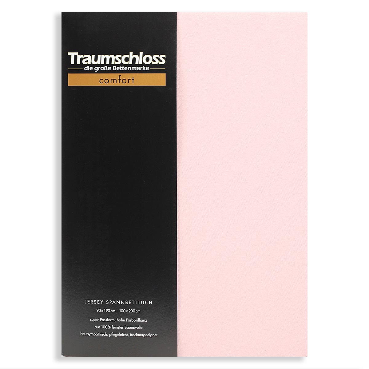 Traumschloss Spannbettlaken Comfort, Jersey, Gummizug: rundum, (1 Stück), 1 günstig online kaufen