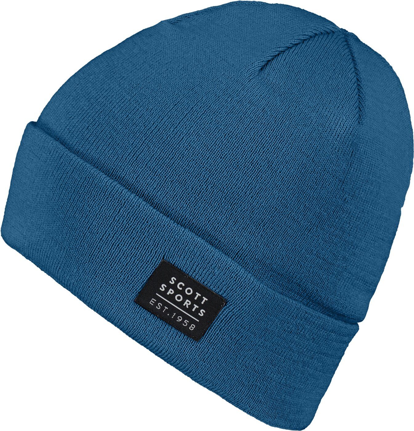 Scott Strickmütze SCO Beanie Team 20 Merino SOLID BLUE