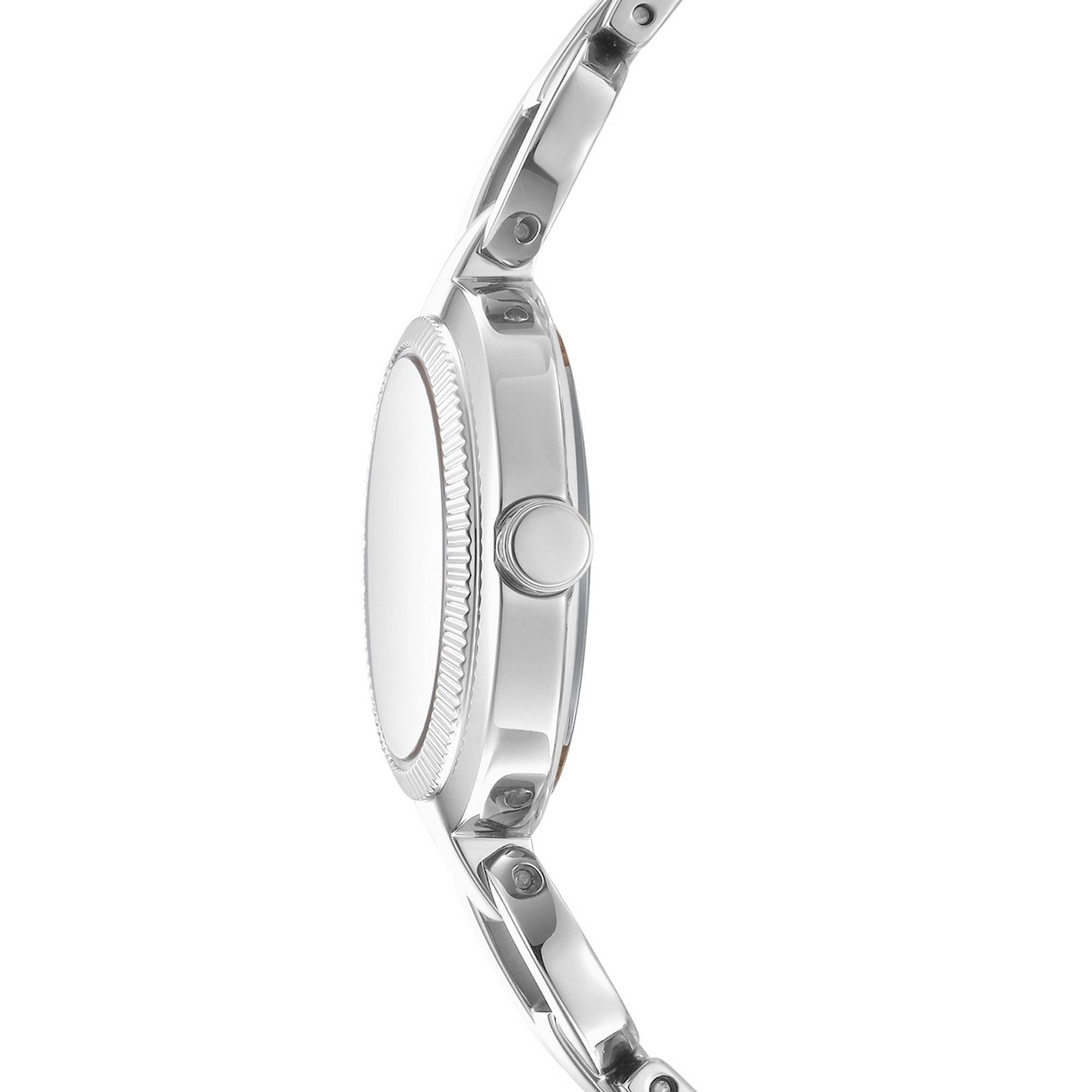 DKNY Quarzuhr Open Link Watch DK1L162M0015, Armbanduhr, Damenuhr, Edelstahlarmband, analog
