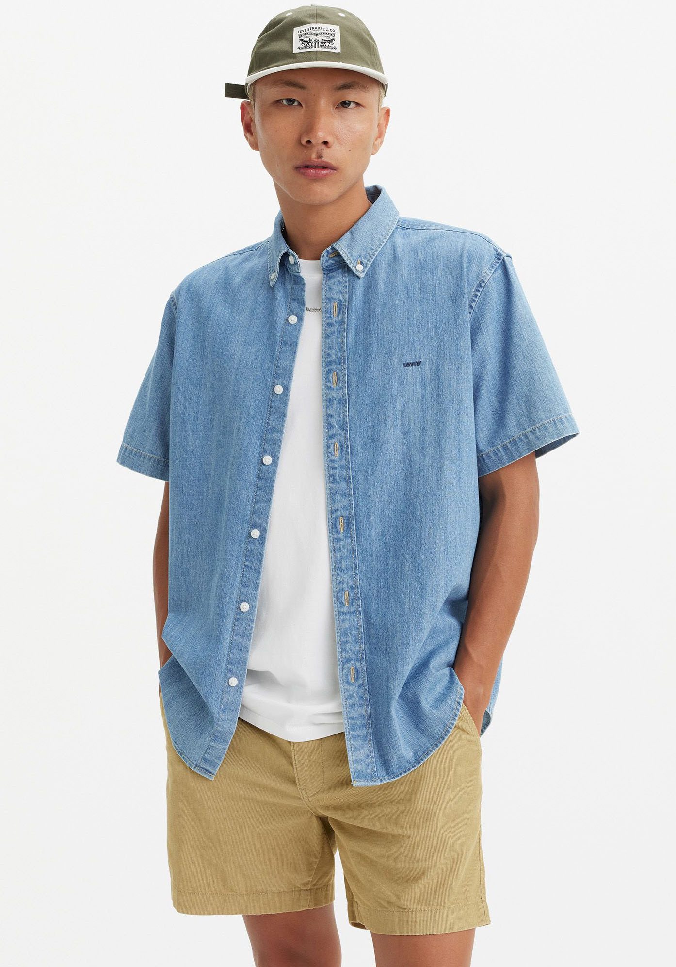 Levi's® Jeanshemd SS AUTHENTIC BUTTON DOWN