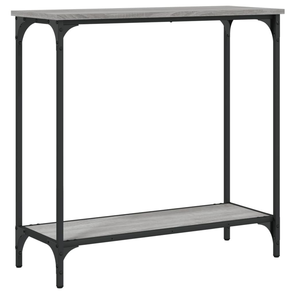 vidaXL Beistelltisch Konsolentisch Grau Sonoma 75x30,5x75 günstig online kaufen