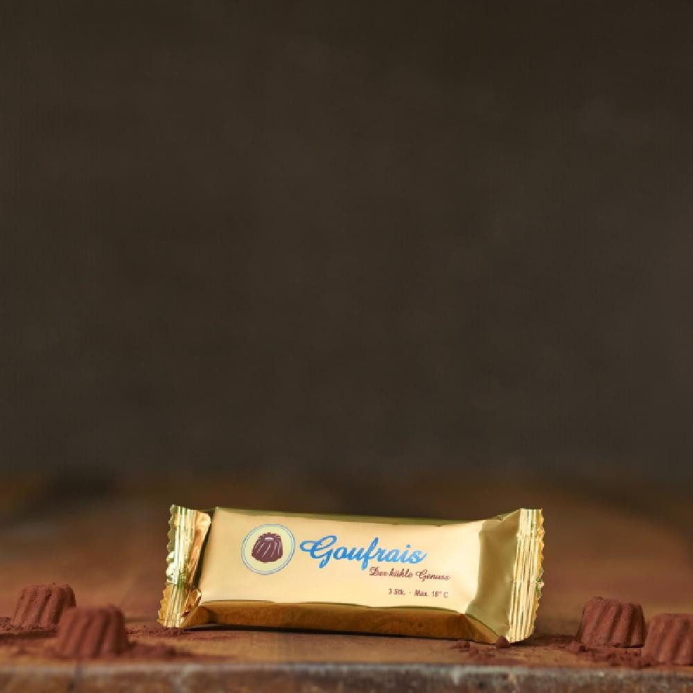 Goufrais Schokolade Kakaokonfekt Gugelhupf Trio (22,5g) – Bild 2 von 2