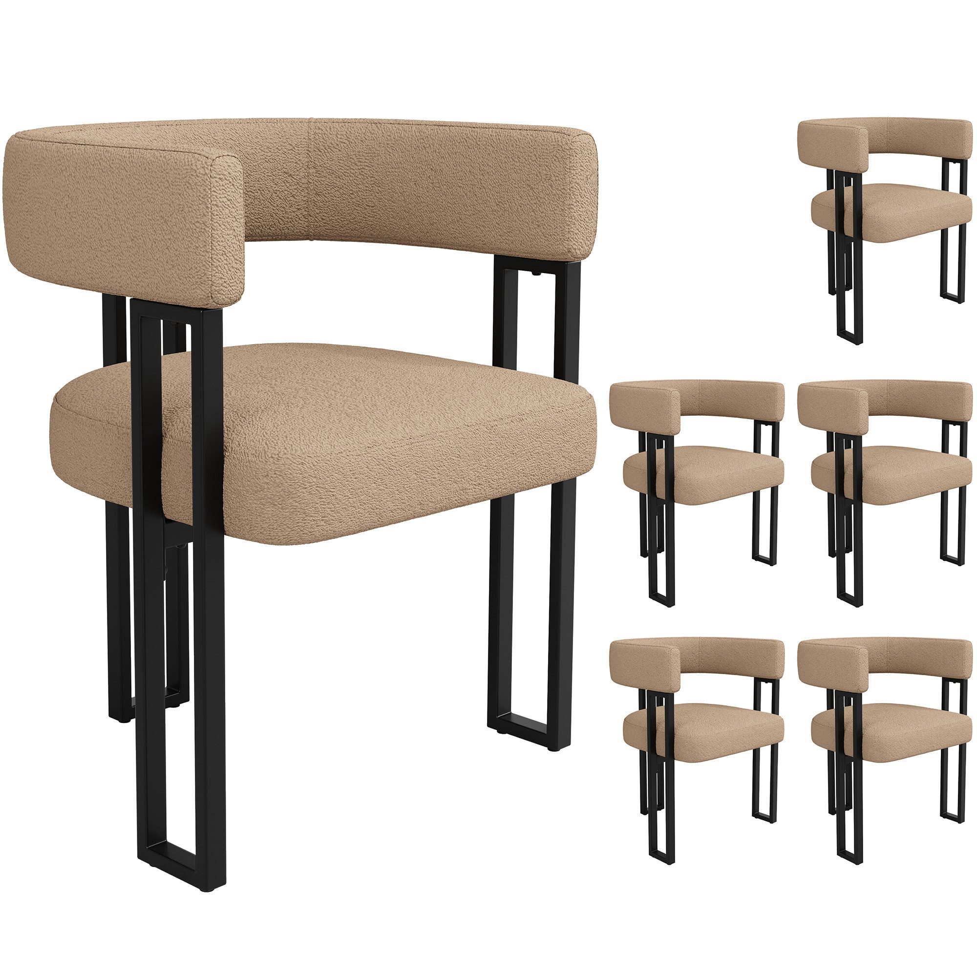 MODFU Esszimmerstuhl Make-up-Stuhl,Schminkstuhl,Luxusstuhl (2-6er Set Luxus günstig online kaufen