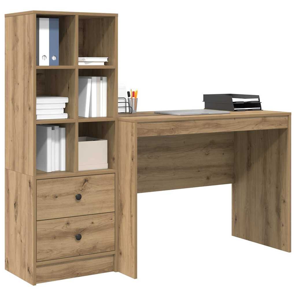 vidaXL Sideboard Schreibtisch mit Stauraum 2 günstig online kaufen