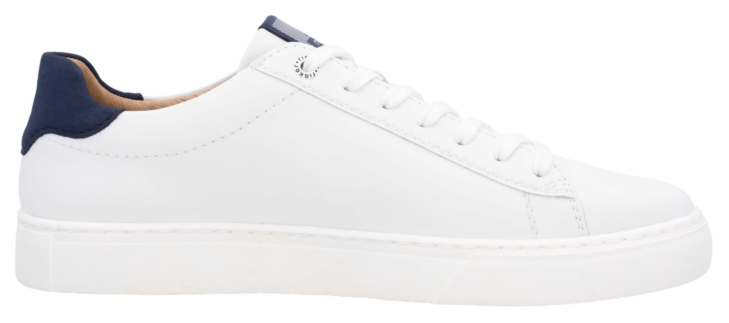 RIEKER Sport Sneaker mit Leder-Innenfutter, Freizeitschuh, Halbschuh, Schnü günstig online kaufen