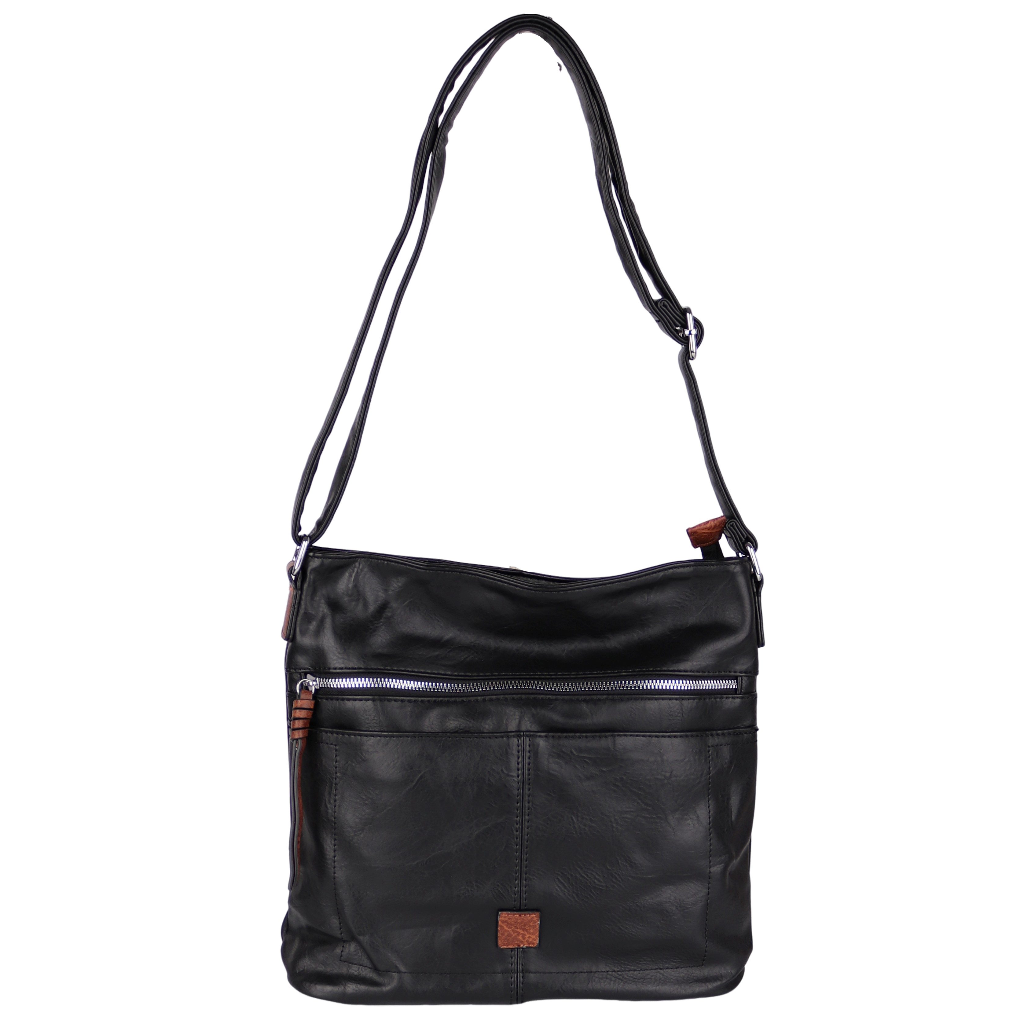 MIRROSI Schultertasche Damen Crossbody Bag, 29x29x10cm günstig online kaufen
