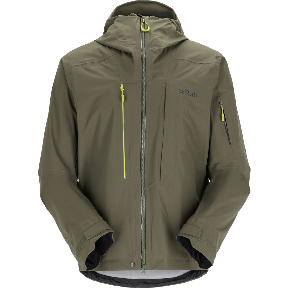 Rab Skijacke Khroma Kinetic Jacket Hoch atmungsaktive und wasserdichte Herrenjacke für Skitouren und