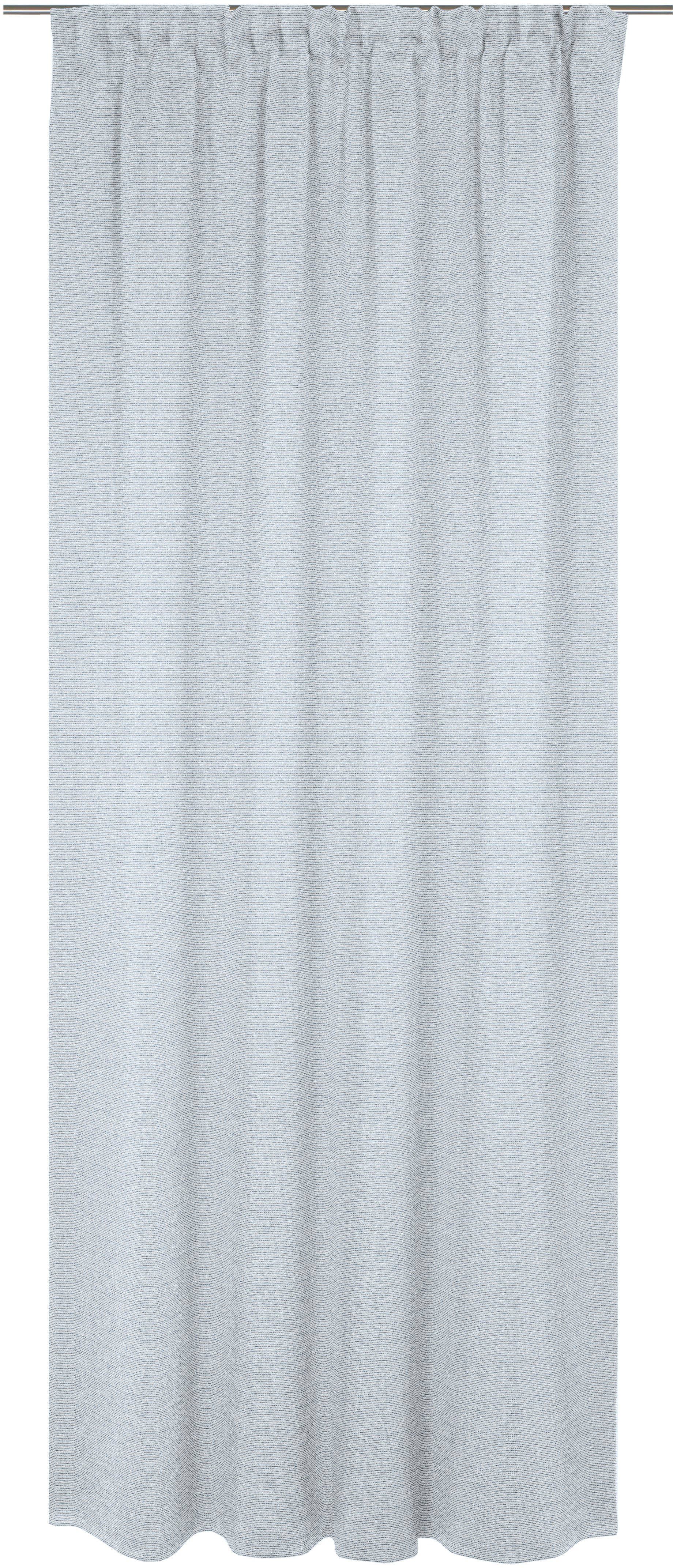 Vorhang Berwick, Wirth, Multifunktionsband (1 St), blickdicht, Jacquard blau