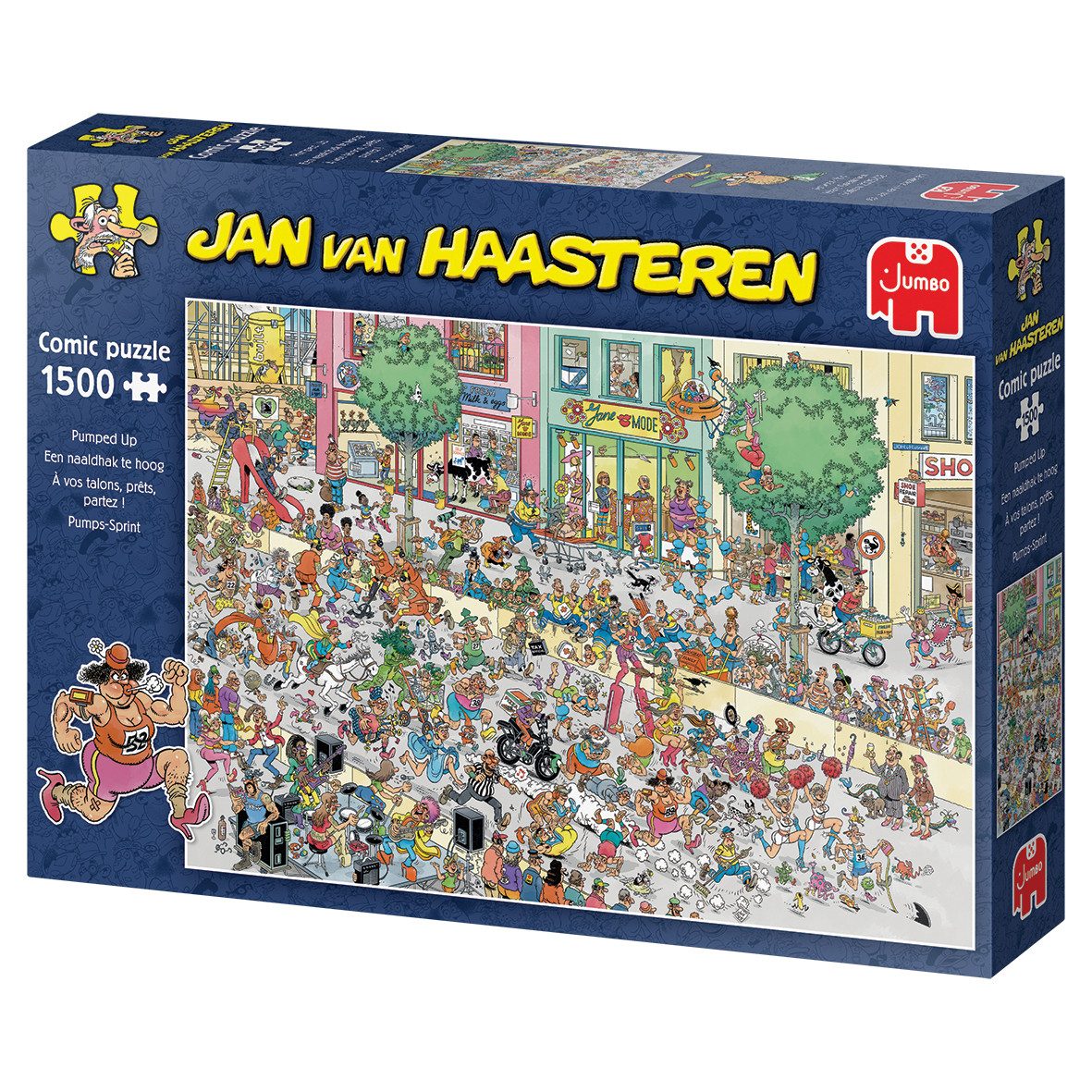 Jan van Haasteren Puzzle Jan van Haasteren, Pumps Sprint, 1500 Teile Puzzle günstig online kaufen