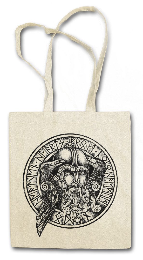 Beuteltasche Odhin II Stofftasche Eye Walhalla Odhin Wotan Thor Vikings Loki