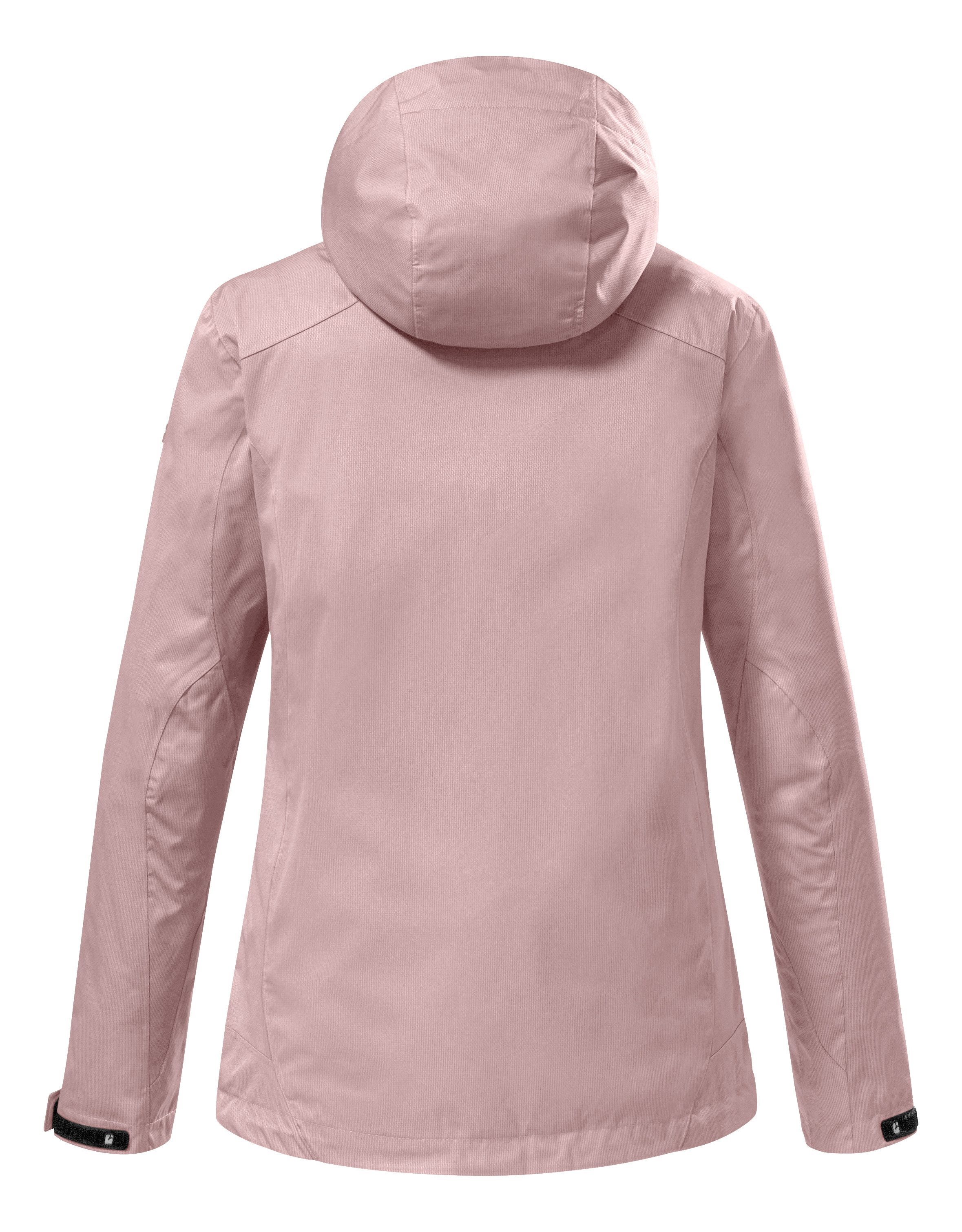 Killtec Funktionsjacke KOS 133 WMN JCKT mit Kapuze, wasserdicht, winddicht, atmungsaktiv, Wassersäule 10000 mm – Bild 5 von 5