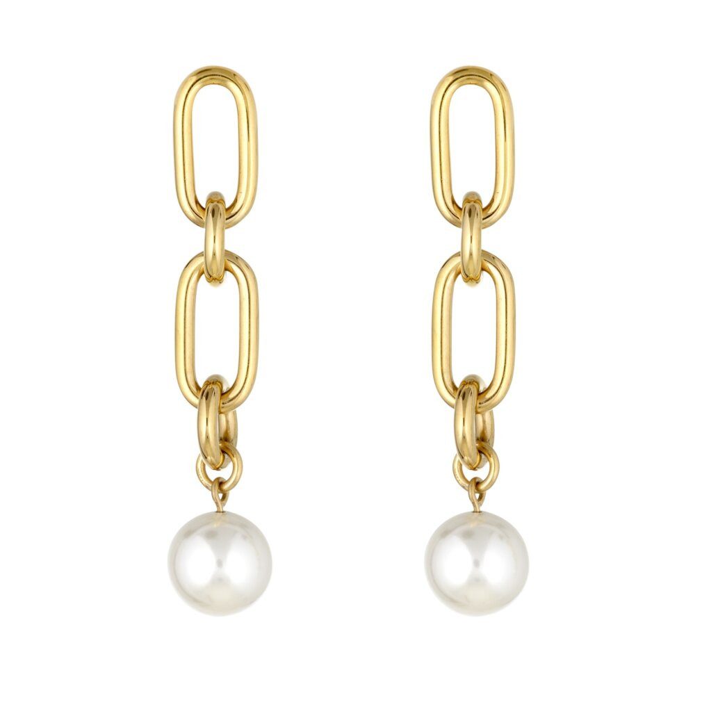 Liu Jo Ohrring-Set Fashion pozlacené náunice s perlami LJ1736