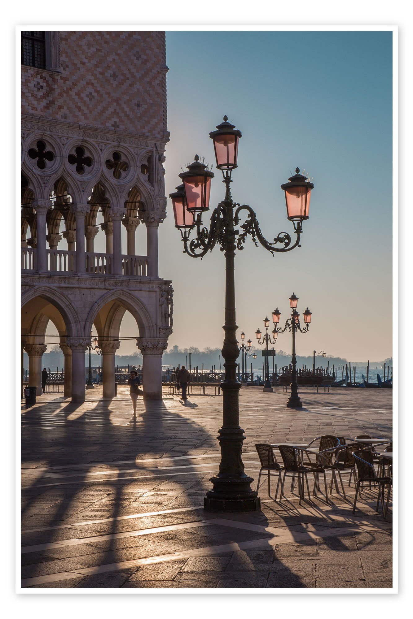 Posterlounge Poster Editors Choice, Markusplatz am Morgen, Fotografie