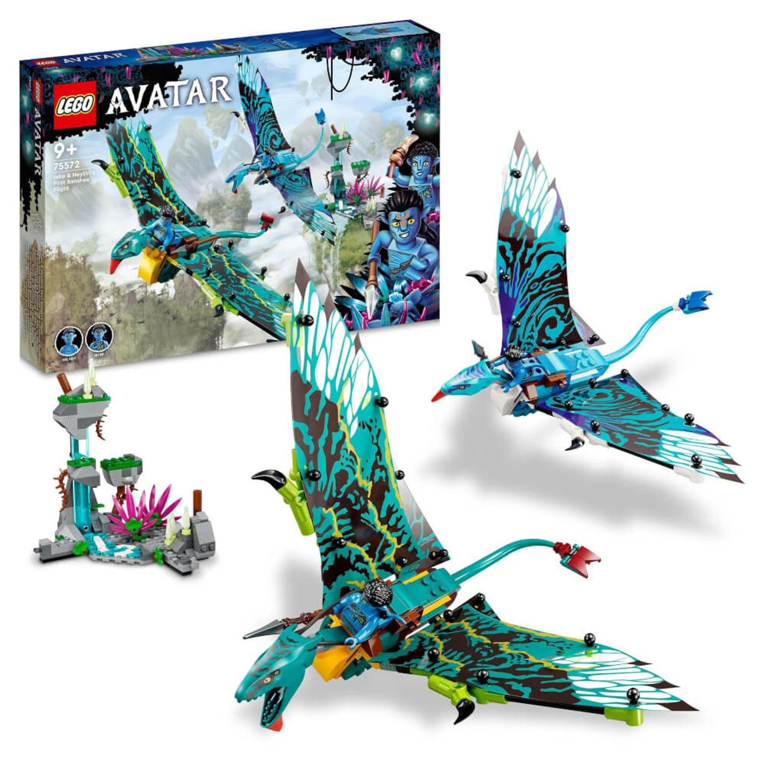 LEGO® Erster Flug auf einem Banshee Konstruktionsspielsteine, (75572, 572 St), Made in Europe