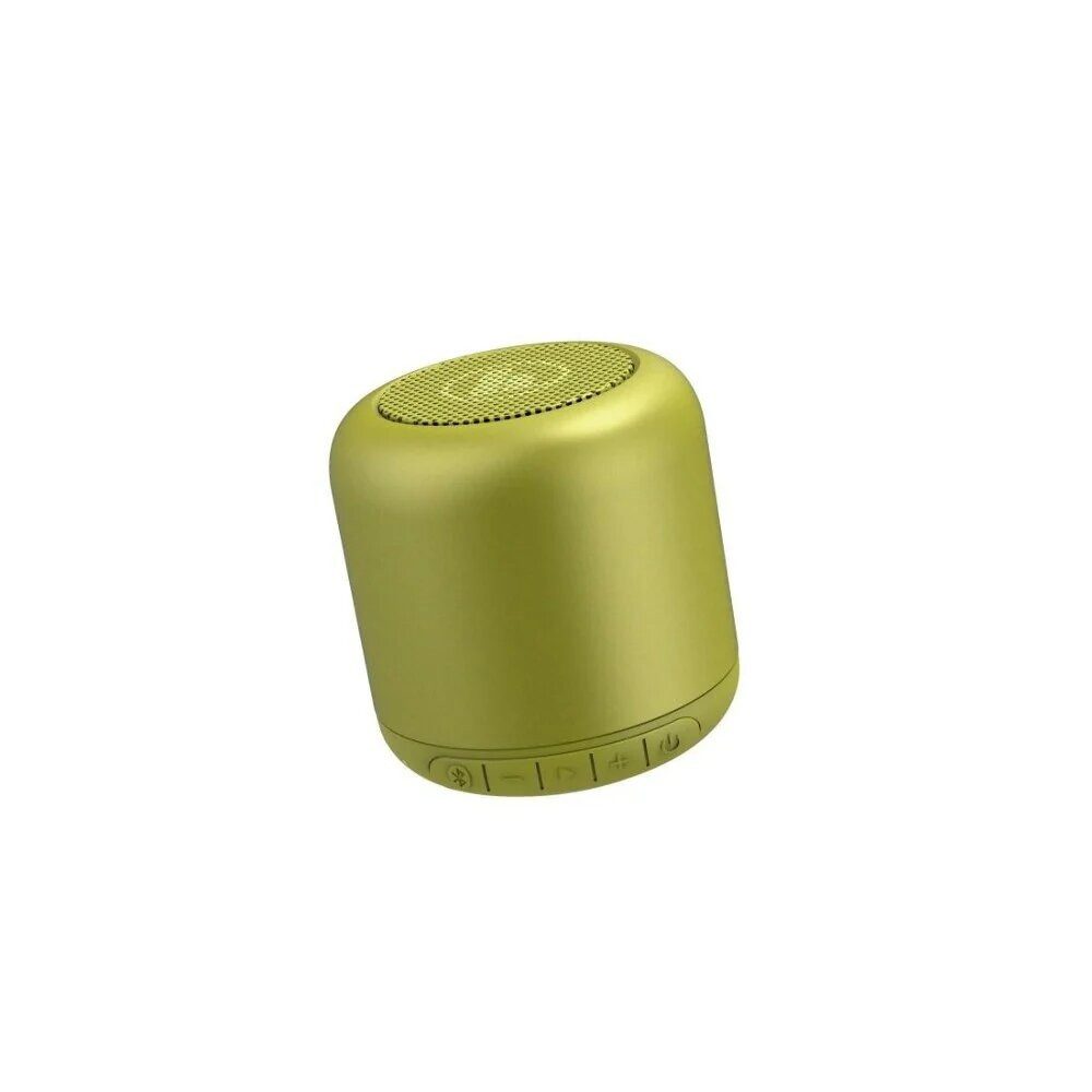 Hama Mobiler Bluetooth®-Lautsprecher "Drum 2.0", gelbgrün (00188214) Portable-Lautsprecher