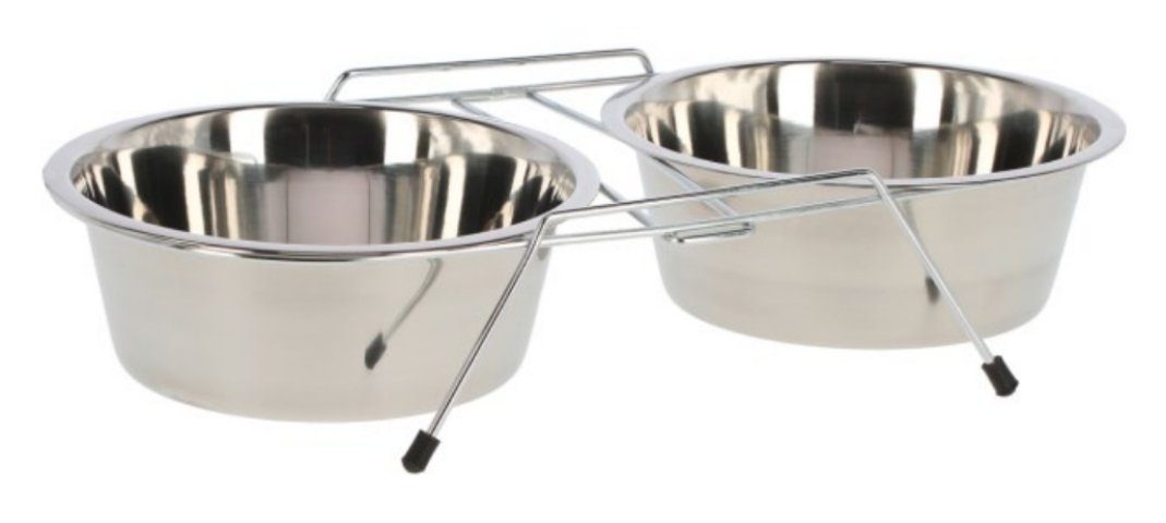 Napf Doppelnapfständer 2 x 450 ml 83407