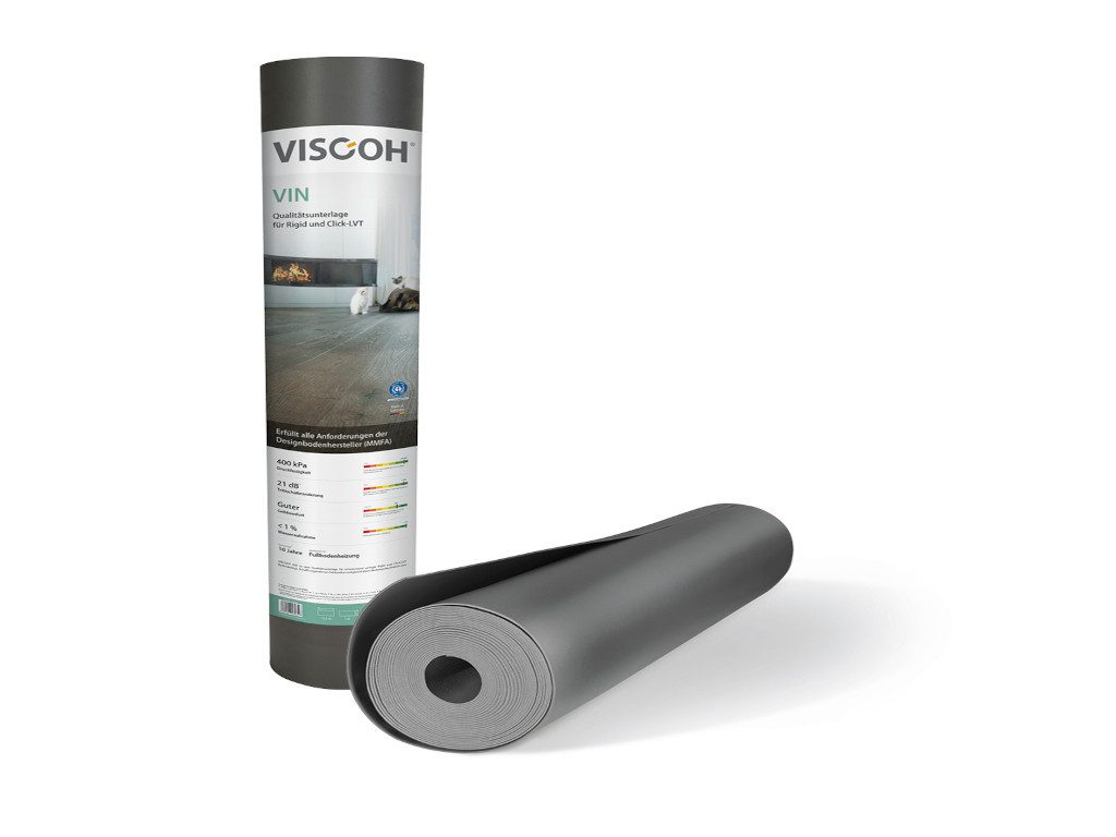 Viscoh Dämmunterlage Dämmunterlage PE-Schaum für SPC-LVT, Vin