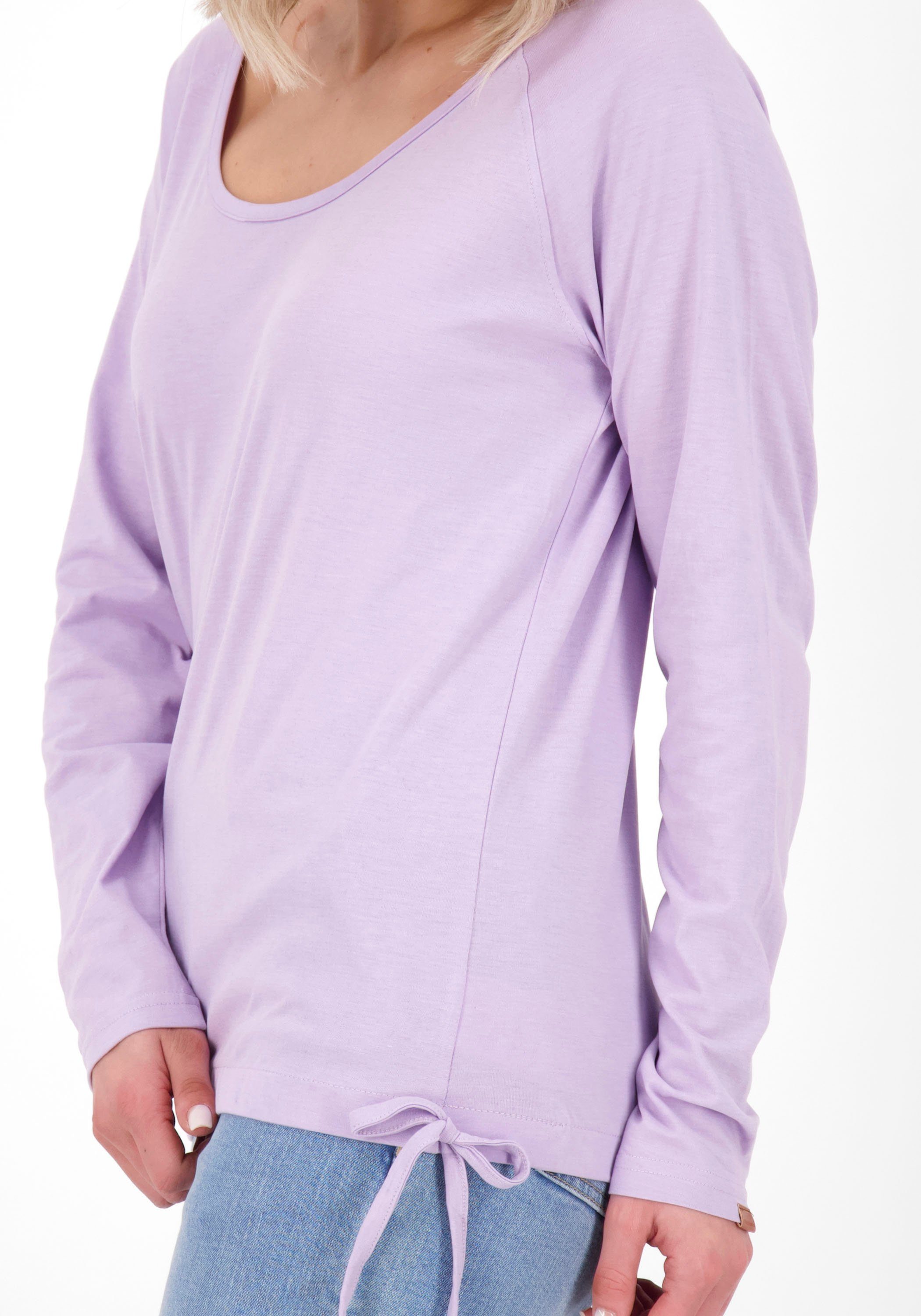 Alife melange FarahAK Kickin digital lavender Langarmshirt &