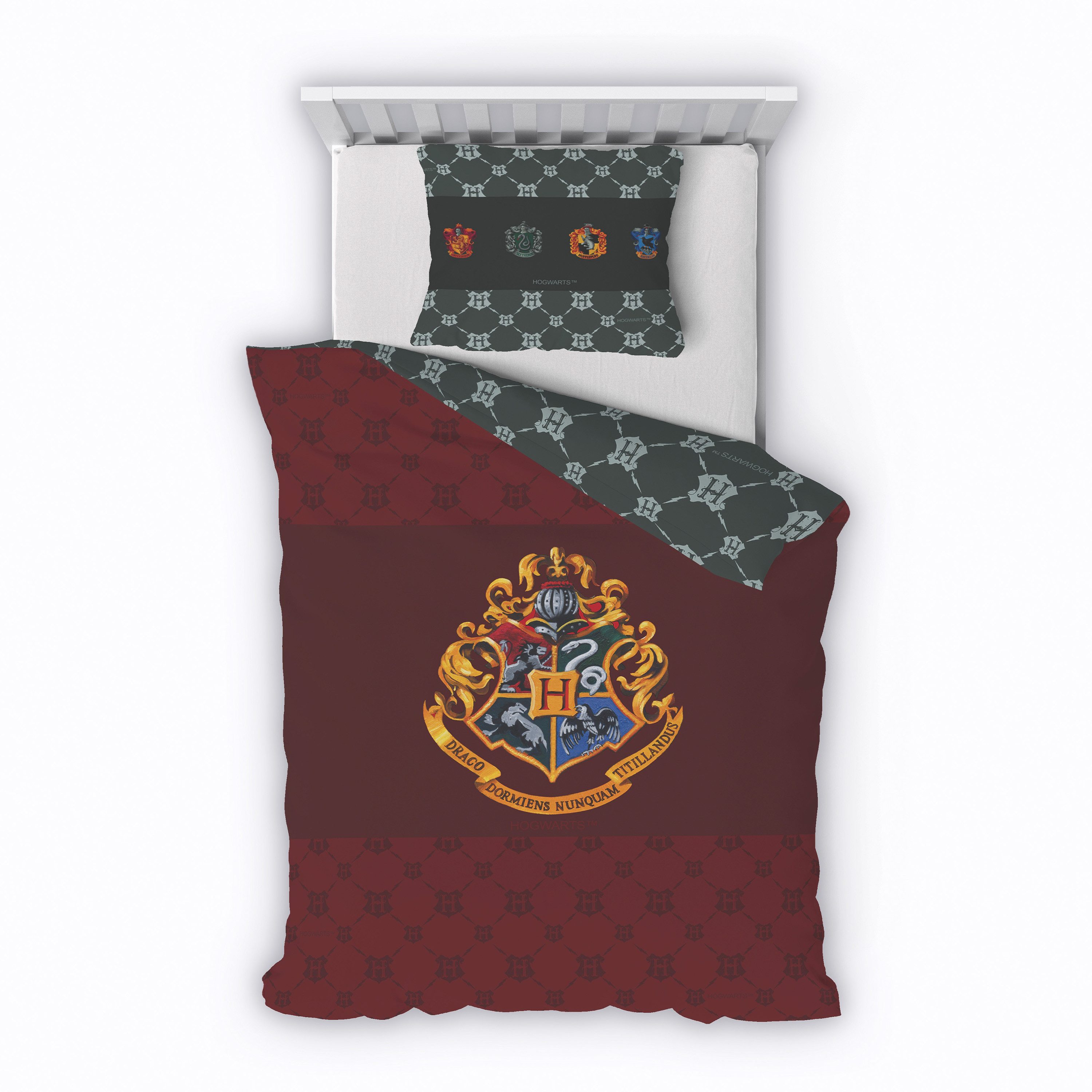 Träumschön Kinderbettwäsche Premium Baumwollbettwäsche 135x200 Harry Potter günstig online kaufen