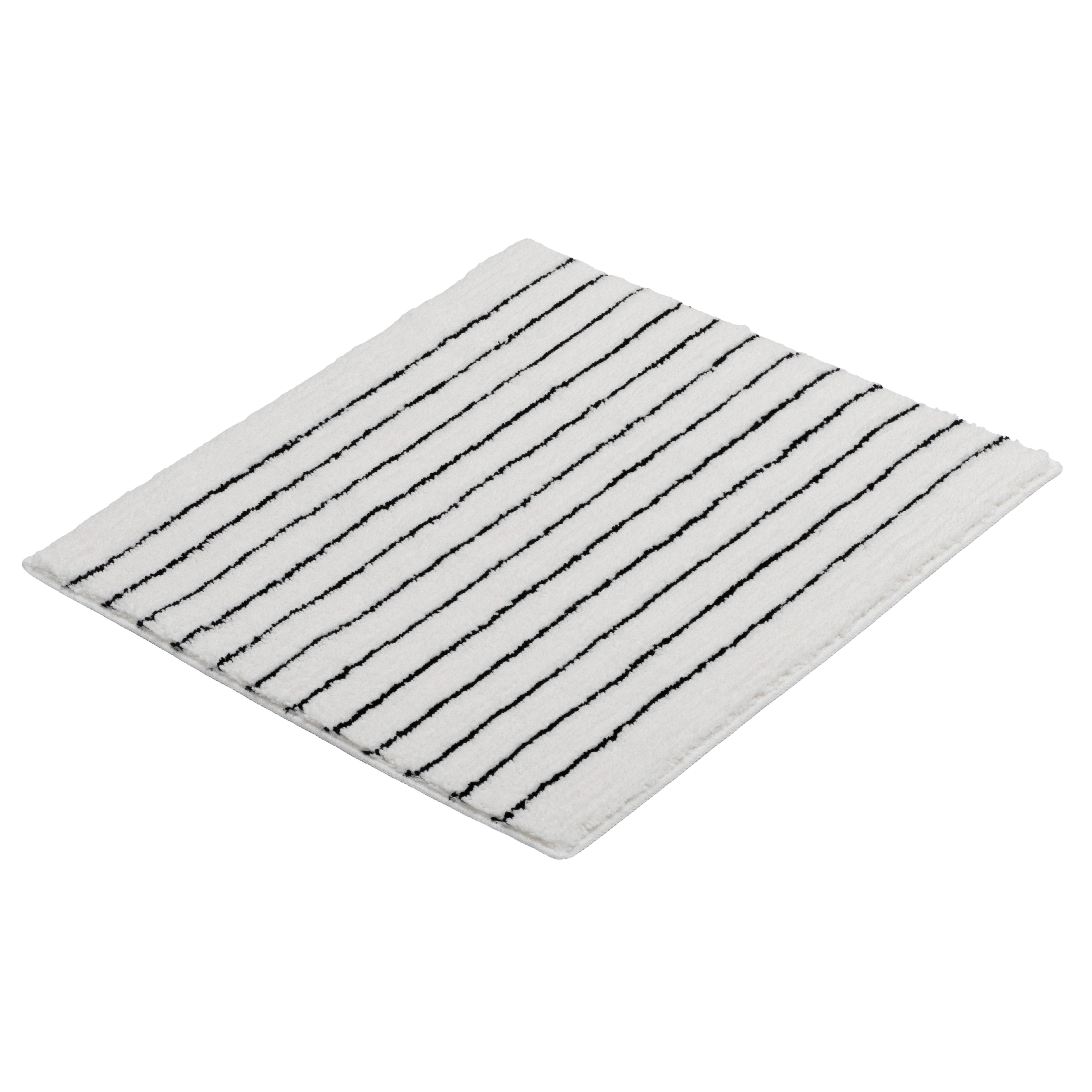 LeGer Home by Lena Gercke Badematte Tamsin, Badvorleger, Badezimmer Teppich, Duschvorleger, Höhe 10 mm, rutschhemmend beschichtet, schnell trocknend, fußbodenheizungsgeeignet, Polyester, rechteckig, Streifen, modern